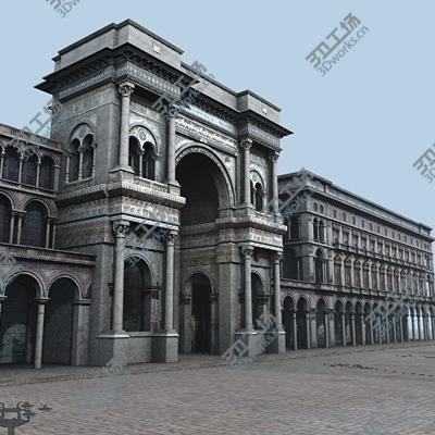images/goods_img/202105074/Facciata galleria Milano piazza Duomo/3.jpg